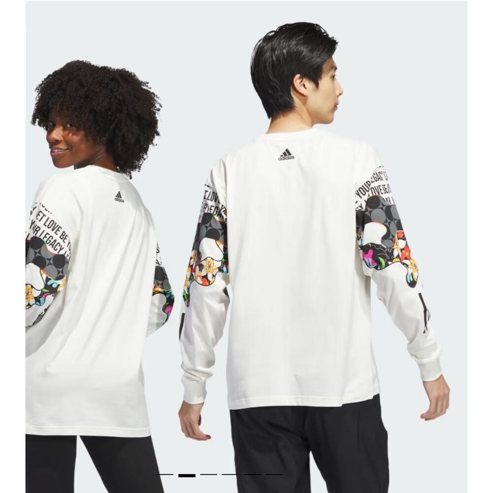 Adidas x Rich Mnisi Pride Love Unites Long Sleeve Graphic Tee Medium - Picture 12 of 12